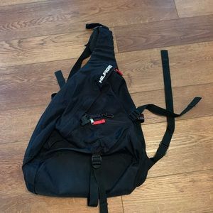 Tommy Hilfiger Black Triangle Backpack
